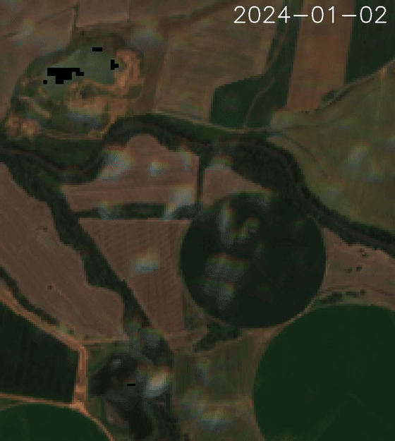 True-colour Sentinel-2 timeline